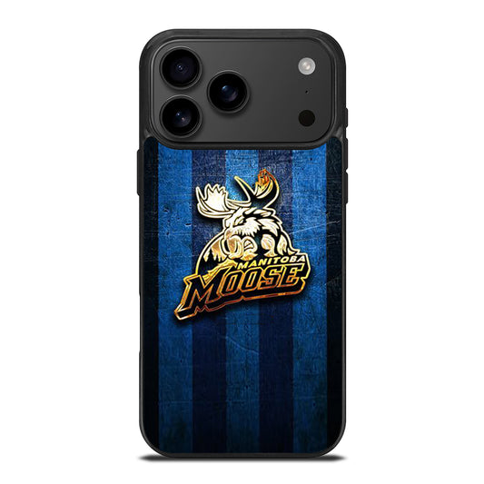 MANITOBA MOOSE GOLDEN LOGO iPhone 17 Pro Max Case Cover