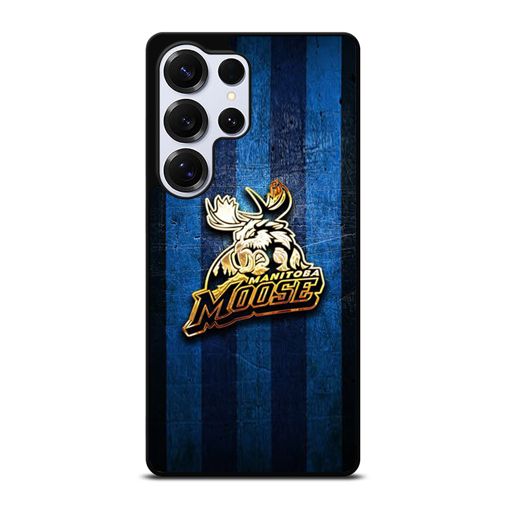 MANITOBA MOOSE GOLDEN LOGO Samsung Galaxy S25 Ultra Case Cover