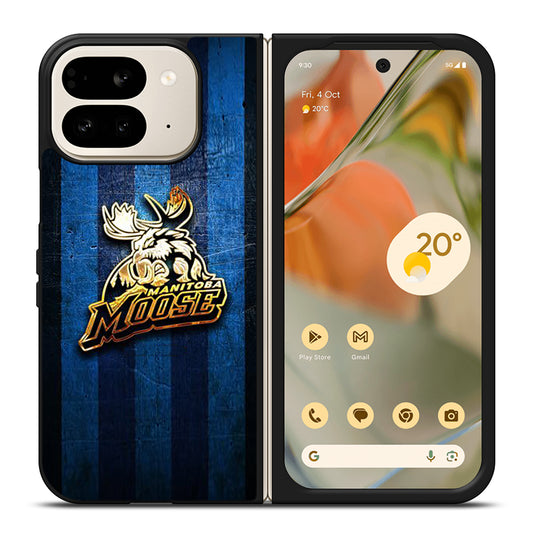 MANITOBA MOOSE GOLDEN LOGO Google Pixel 9 Pro Fold Case Cover