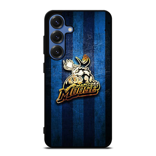 MANITOBA MOOSE GOLDEN LOGO Samsung Galaxy S25 Case Cover