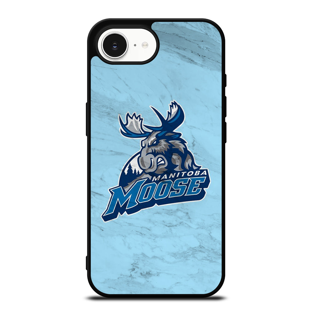 MANITOBA MOOSE MARBLE ICON iPhone 16e Case Cover