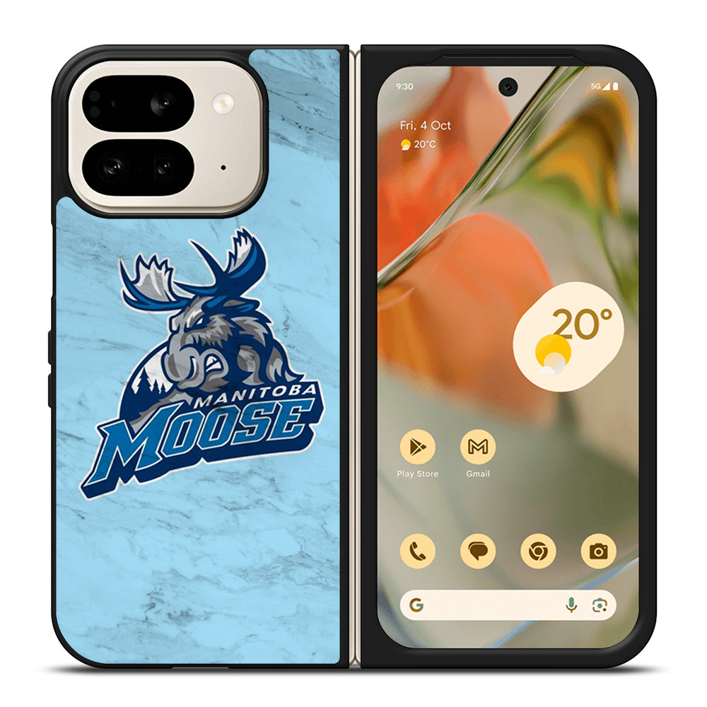 MANITOBA MOOSE MARBLE ICON Google Pixel 9 Pro Fold Case Cover