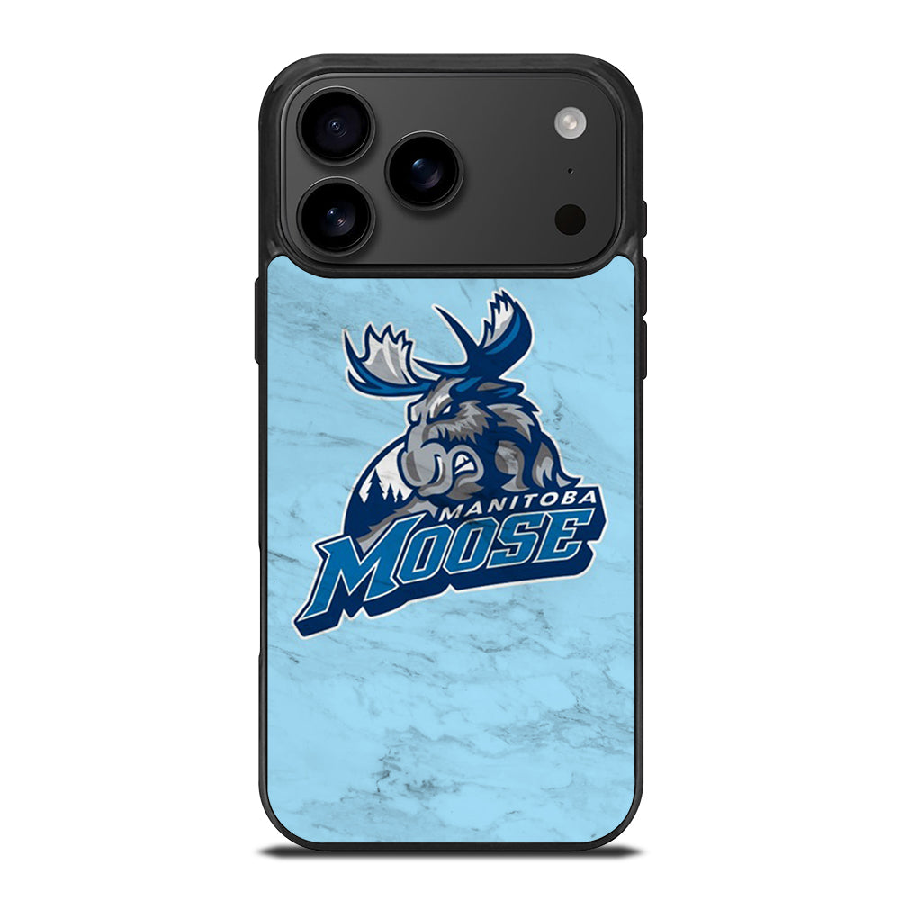 MANITOBA MOOSE MARBLE ICON iPhone 17 Pro Max Case Cover