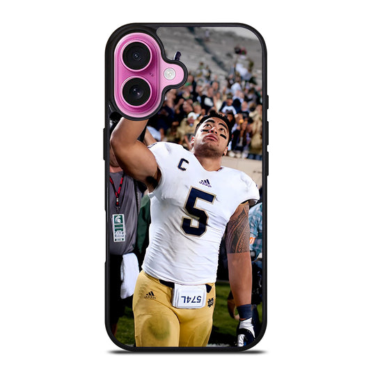MANTI TE'O NFL FOOTBALL iPhone 16 Plus Case Cover