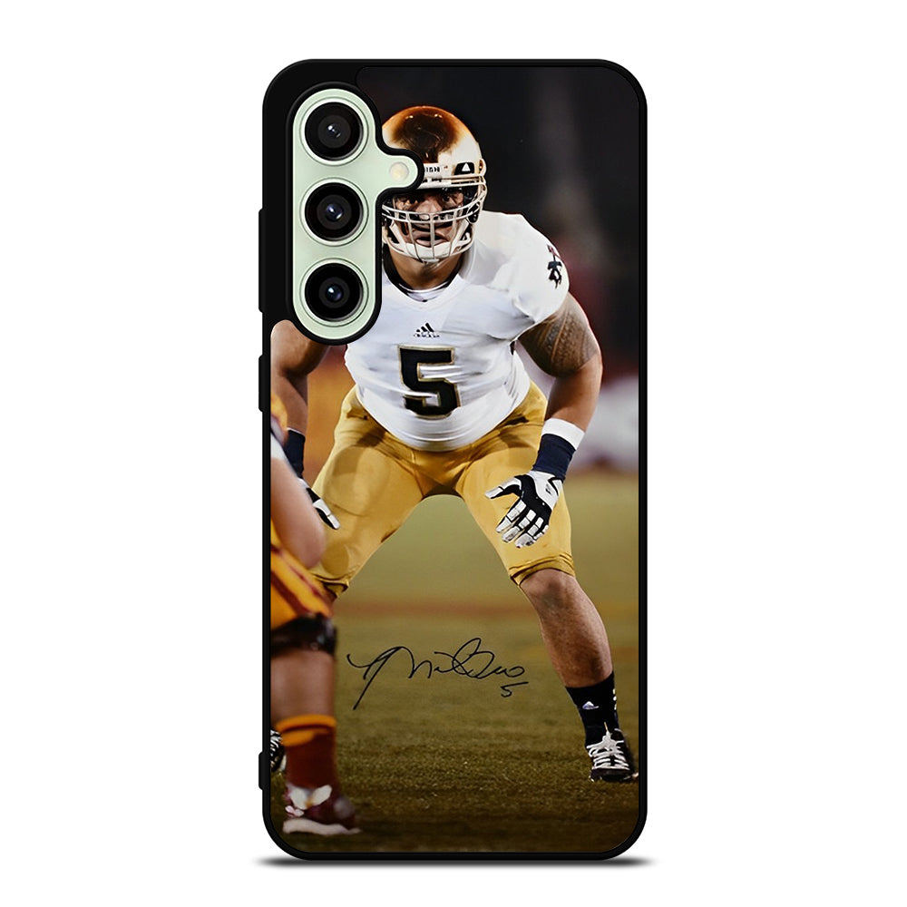 MANTI TE'O SIGNATURE Samsung Galaxy S24 FE Case Cover