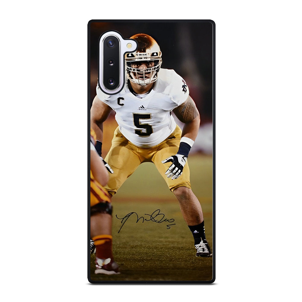 MANTI TE'O SIGNATURE Samsung Galaxy Note 10 Case Cover
