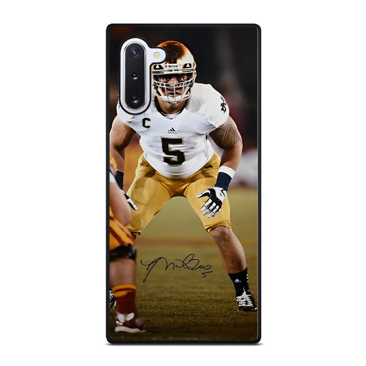 MANTI TE'O SIGNATURE Samsung Galaxy Note 10 Case Cover