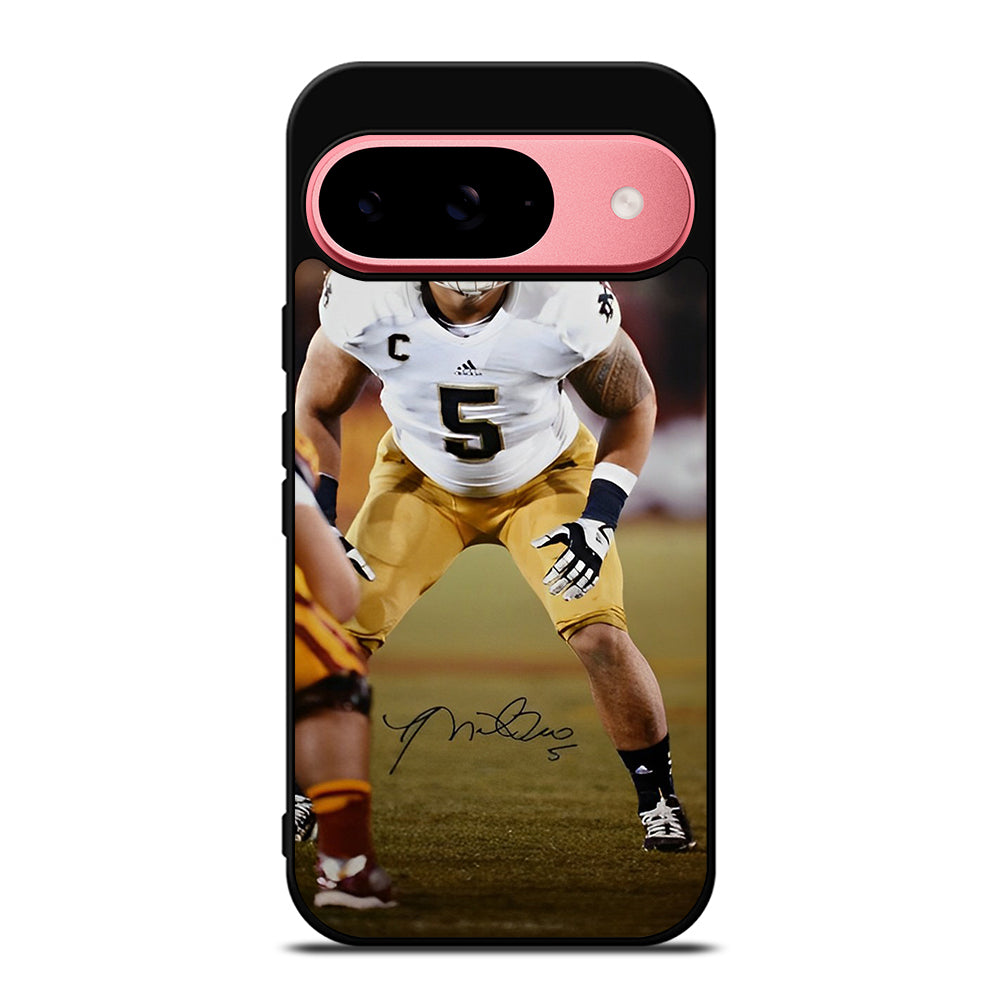 MANTI TE'O SIGNATURE Google Pixel 9 Case Cover