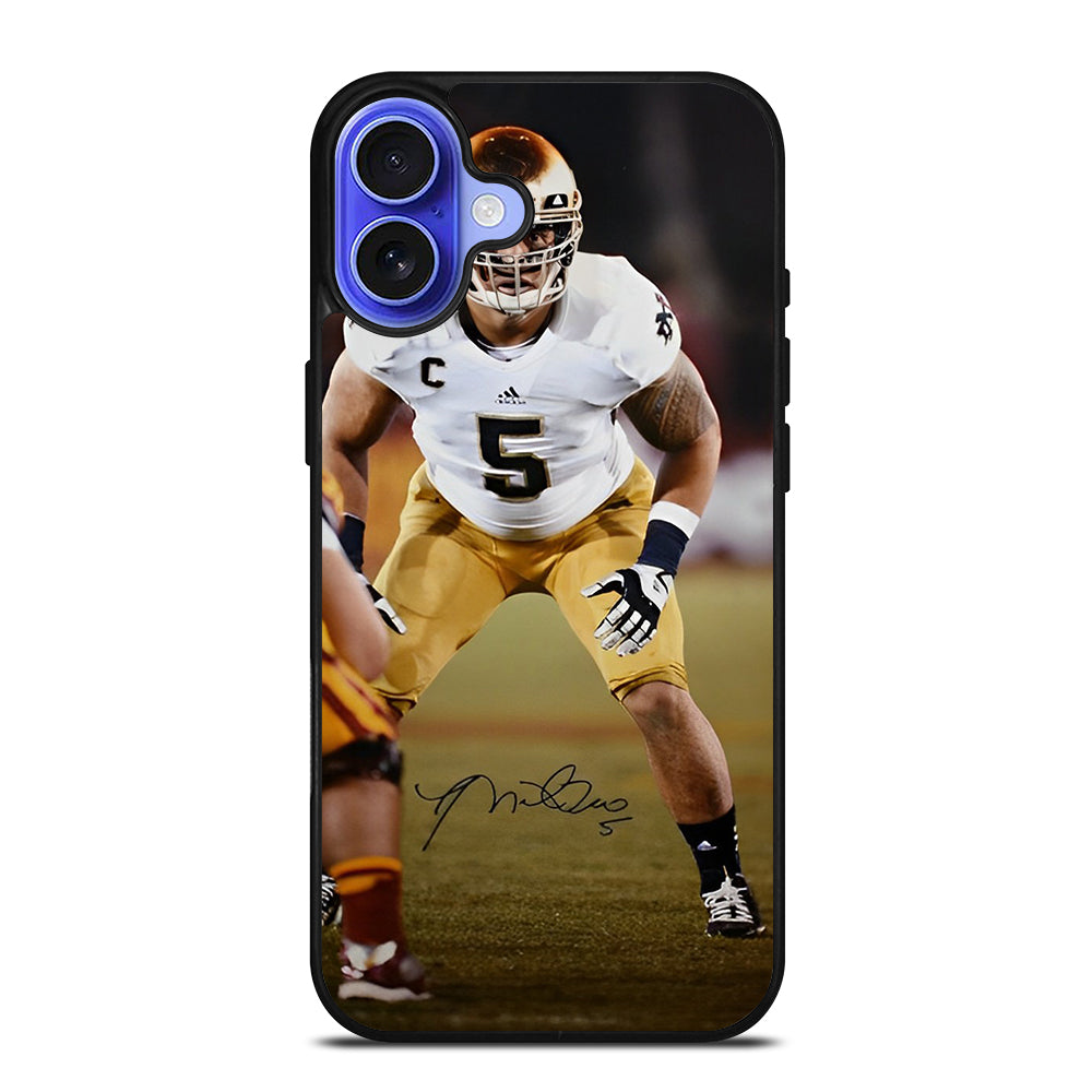 MANTI TE'O SIGNATURE iPhone 16 Case Cover