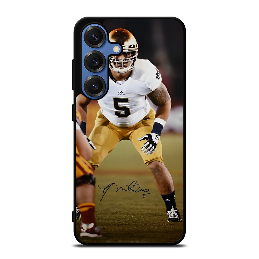 MANTI TE'O SIGNATURE Samsung Galaxy S25 Case Cover