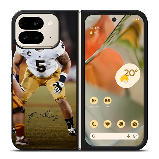 MANTI TE'O SIGNATURE Google Pixel 9 Pro Fold Case Cover