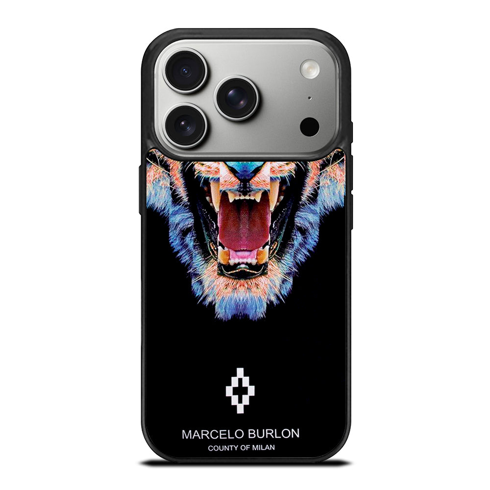 MARCELO BURLON LION 3 iPhone 17 Pro Case Cover