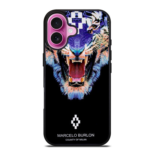 MARCELO BURLON LION 3 iPhone 16 Plus Case Cover