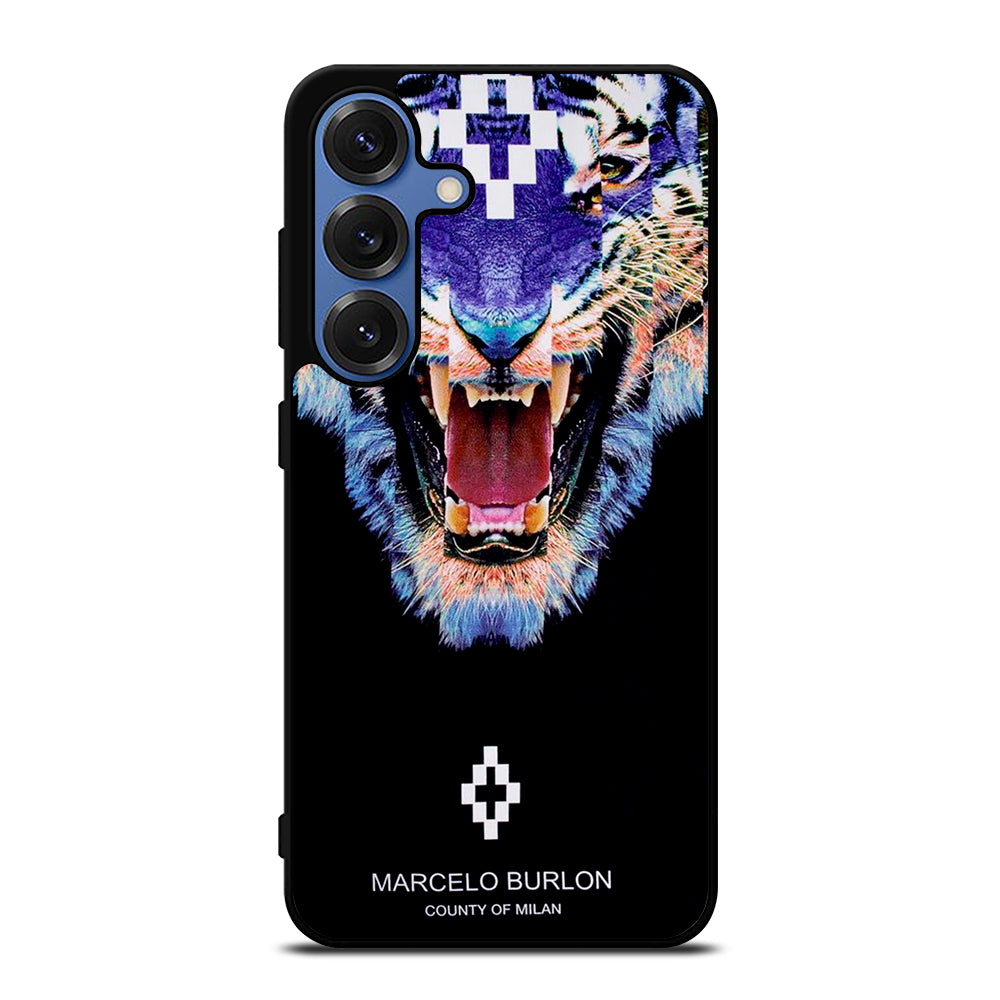 MARCELO BURLON LION 3 Samsung Galaxy S25 Case Cover