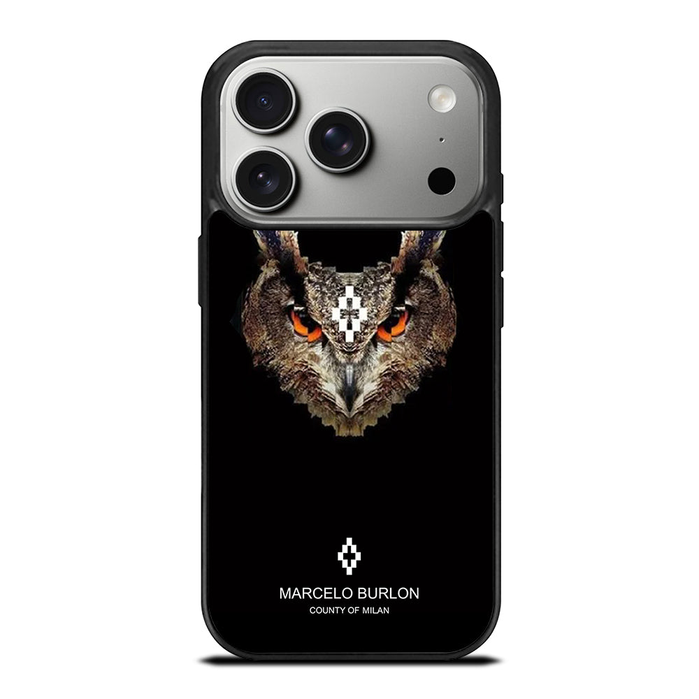 MARCELO BURLON OWL 3 iPhone 17 Pro Case Cover