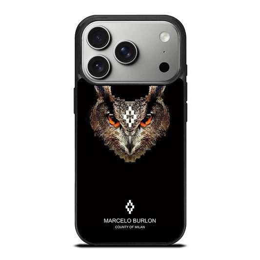 MARCELO BURLON OWL 3 iPhone 17 Pro Case Cover