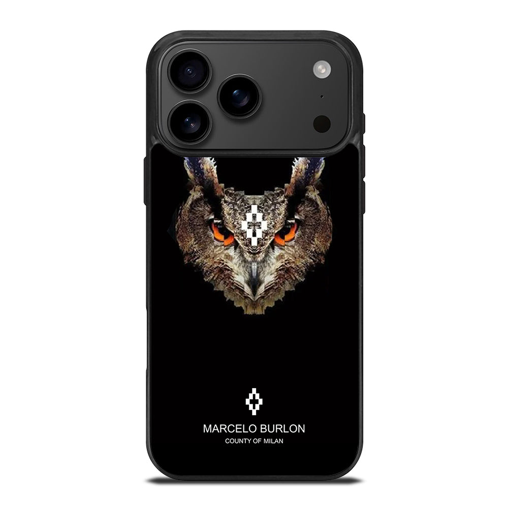MARCELO BURLON OWL 3 iPhone 17 Pro Max Case Cover