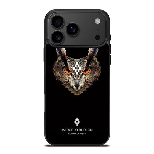 MARCELO BURLON OWL 3 iPhone 17 Pro Max Case Cover