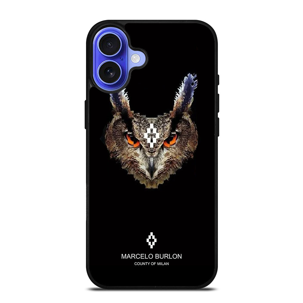 MARCELO BURLON OWL 3 iPhone 16 Case Cover