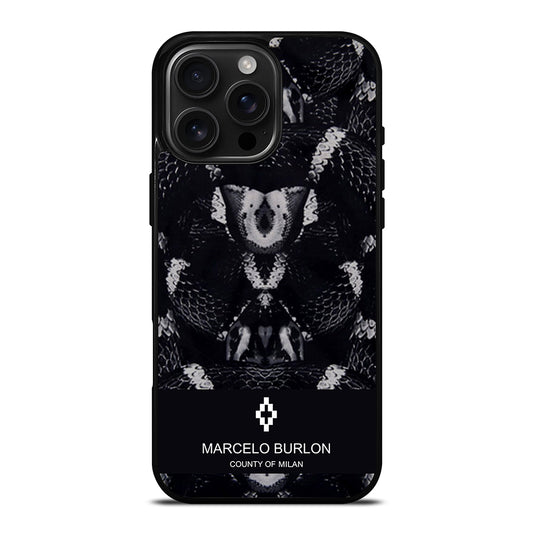 MARCELO BURLON SNAKE 2 iPhone 16 Pro Max Case Cover
