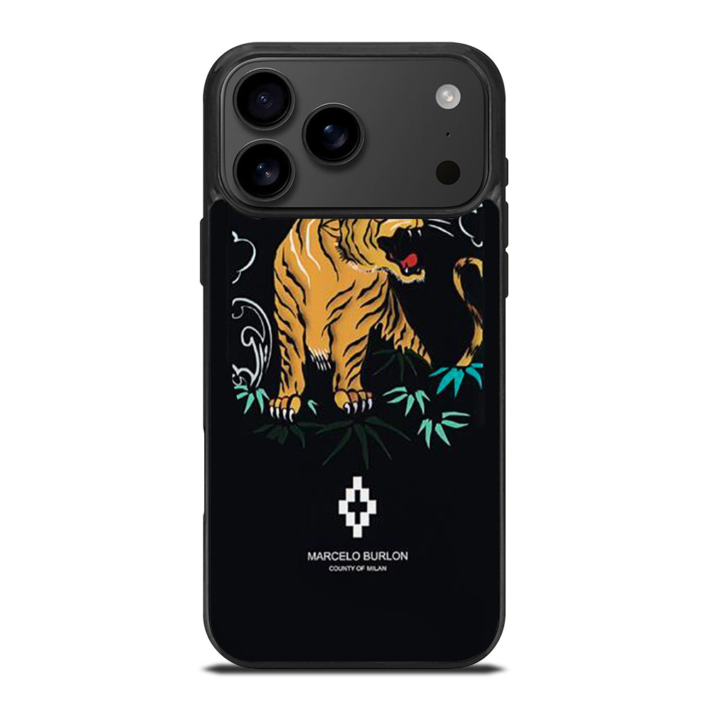 MARCELO BURLON TIGER LOGO 2 iPhone 17 Pro Max Case Cover