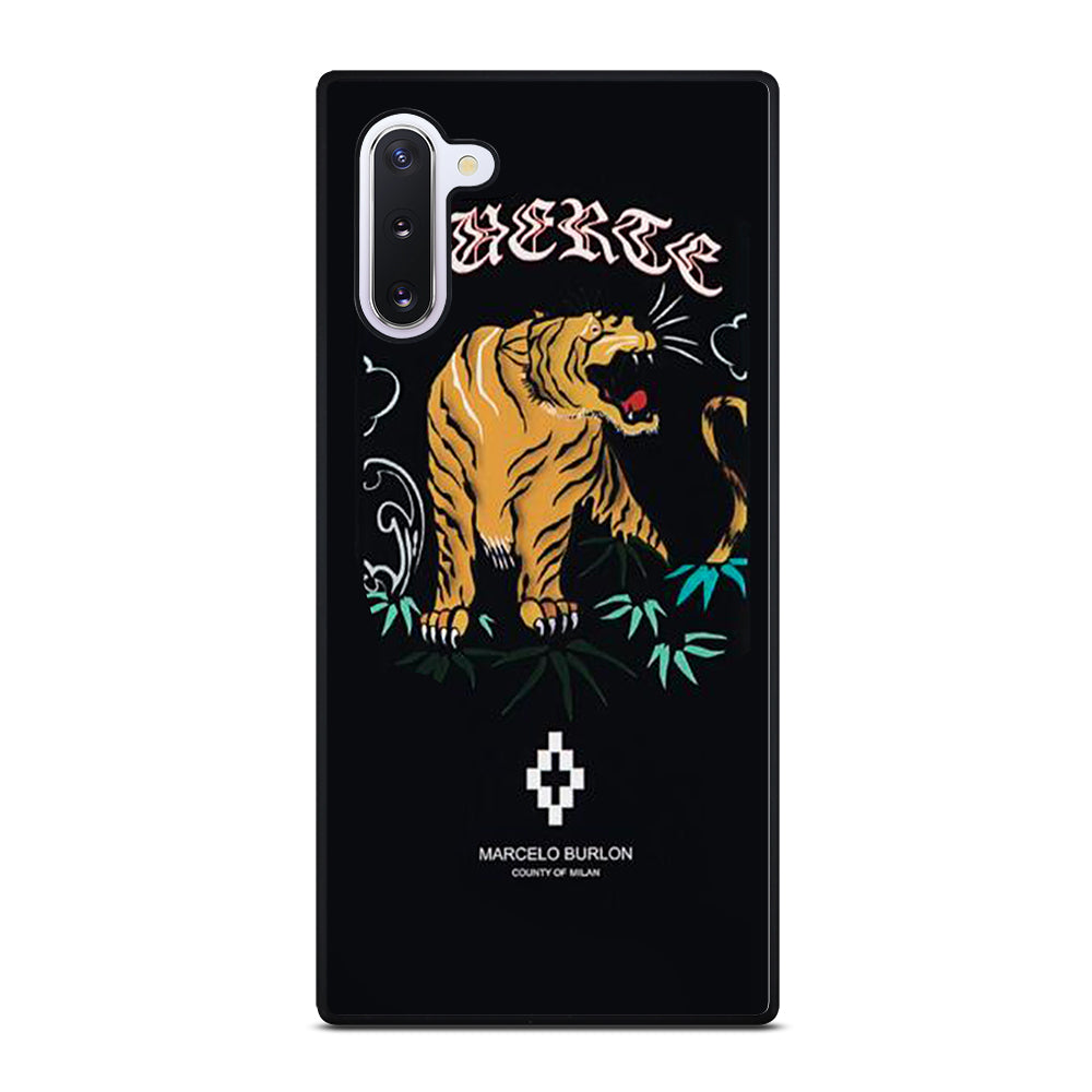 MARCELO BURLON TIGER LOGO 2 Samsung Galaxy Note 10 Case Cover