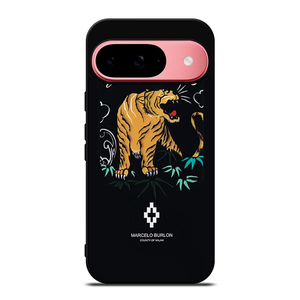 MARCELO BURLON TIGER LOGO 2 Google Pixel 9 Case Cover