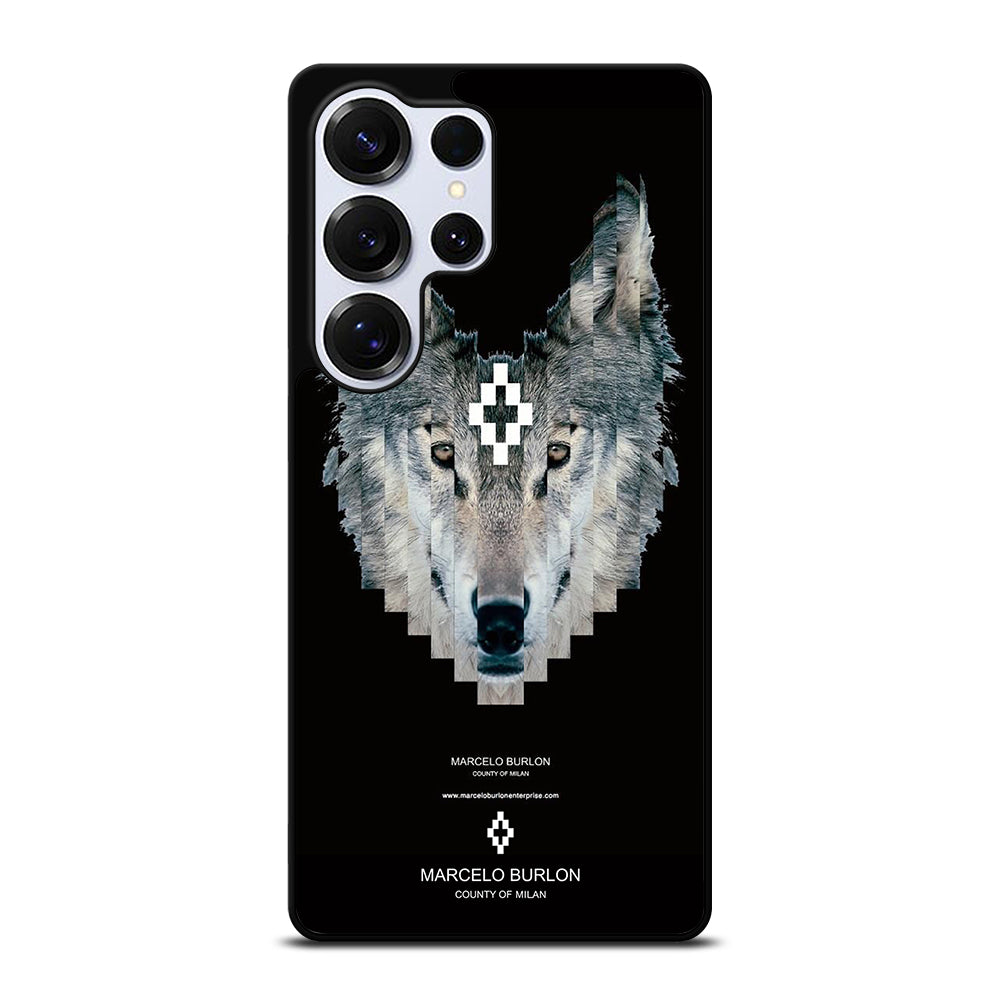 MARCELO BURLON WOLF LOGO Samsung Galaxy S25 Ultra Case Cover