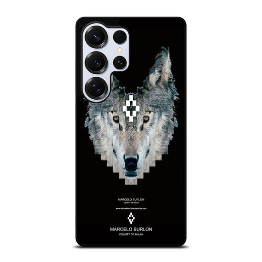 MARCELO BURLON WOLF LOGO Samsung Galaxy S25 Ultra Case Cover