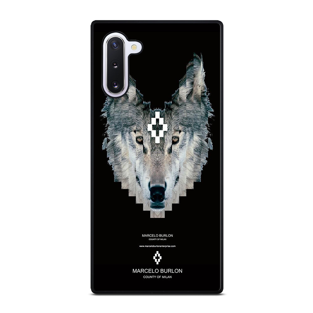 MARCELO BURLON WOLF LOGO Samsung Galaxy Note 10 Case Cover