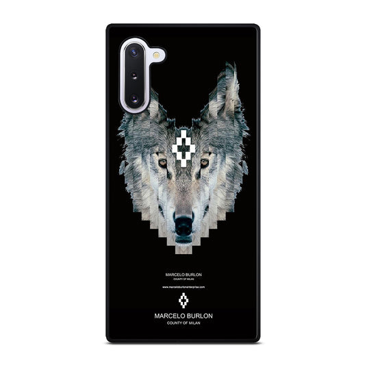 MARCELO BURLON WOLF LOGO Samsung Galaxy Note 10 Case Cover