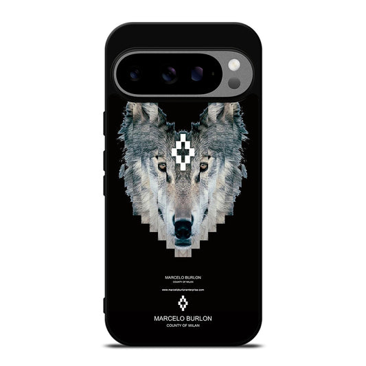MARCELO BURLON WOLF LOGO Google Pixel 9 Pro XL Case Cover
