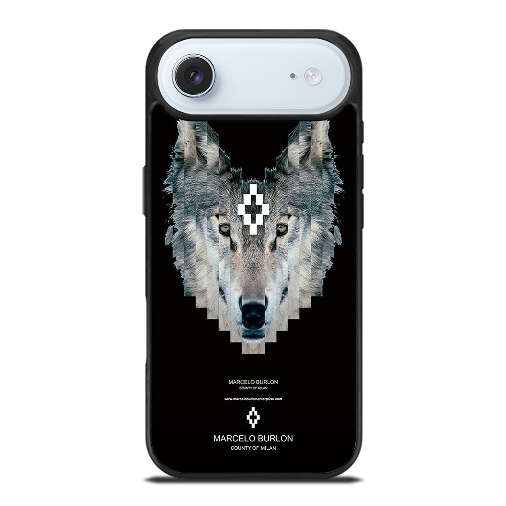 MARCELO BURLON WOLF LOGO iPhone Air Case Cover