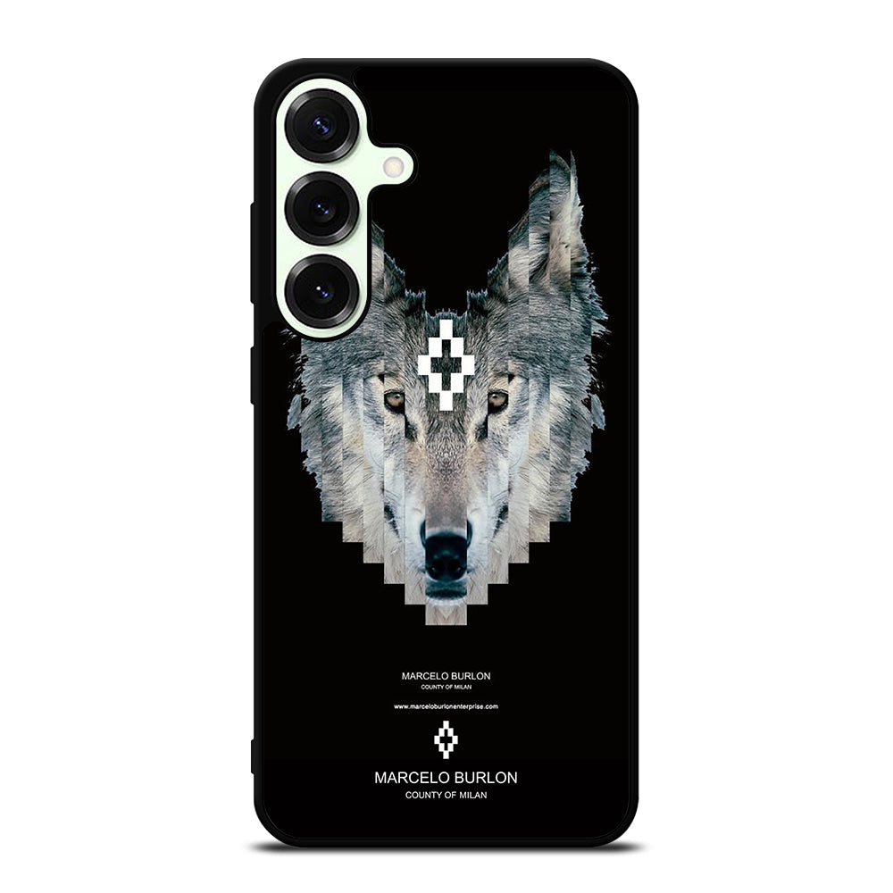 MARCELO BURLON WOLF LOGO Samsung Galaxy S25 Plus Case Cover