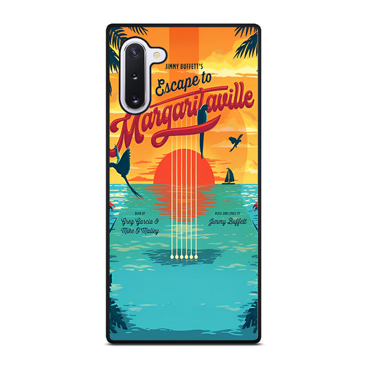 MARGARITAVILLE JIMMY BUFFETT'S POSTER Samsung Galaxy Note 10 Case Cover
