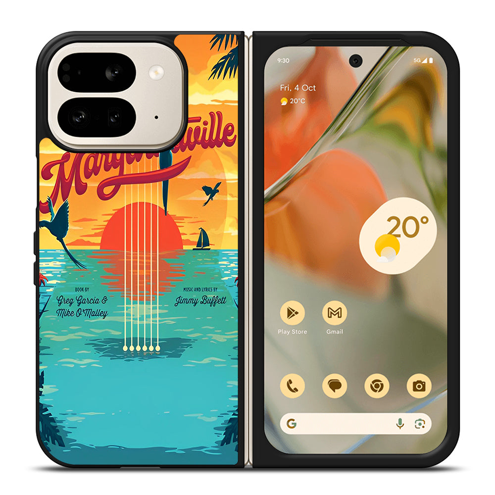 MARGARITAVILLE JIMMY BUFFETT'S POSTER Google Pixel 9 Pro Fold Case Cover