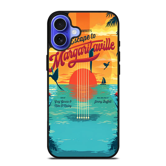 MARGARITAVILLE JIMMY BUFFETT'S POSTER iPhone 16 Case Cover