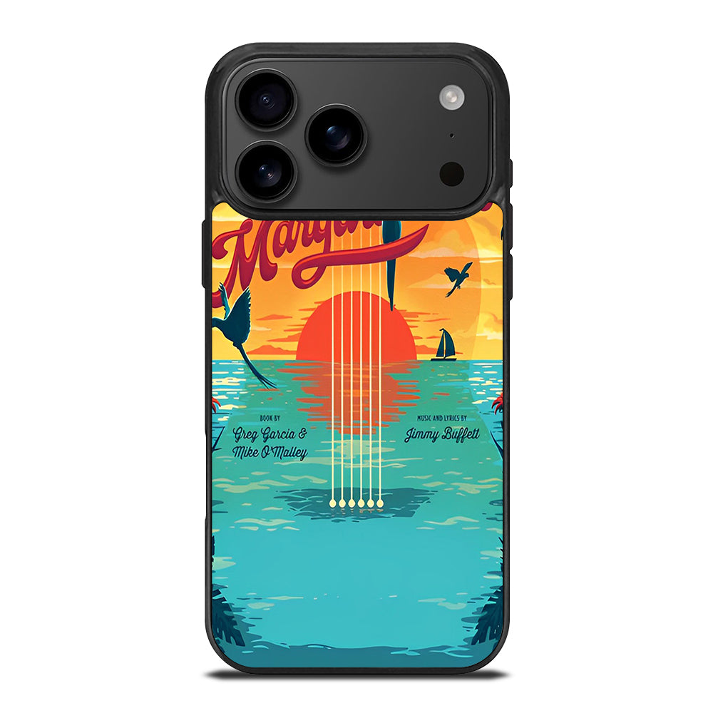 MARGARITAVILLE JIMMY BUFFETT'S POSTER iPhone 17 Pro Max Case Cover