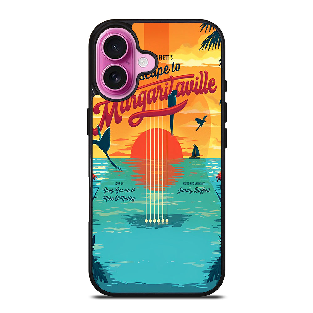 MARGARITAVILLE JIMMY BUFFETT'S POSTER iPhone 16 Plus Case Cover