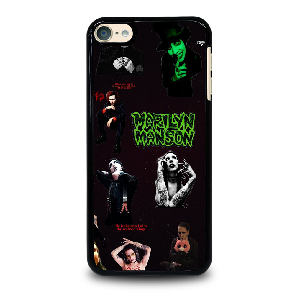 MARILYN MANSON COLLAGE 2 iPod Touch 6 Case Cover