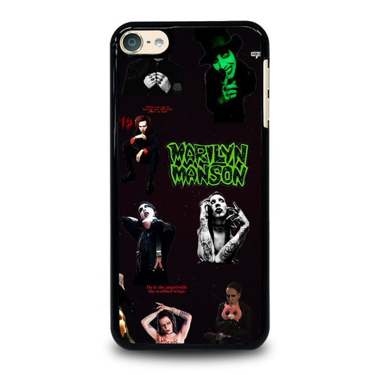 MARILYN MANSON COLLAGE 2 iPod Touch 6 Case Cover