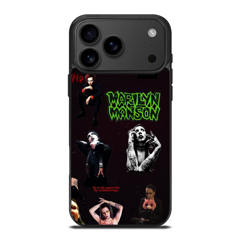 MARILYN MANSON COLLAGE 2 iPhone 17 Pro Max Case Cover