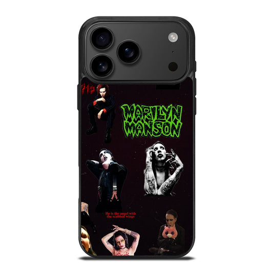 MARILYN MANSON COLLAGE 2 iPhone 17 Pro Max Case Cover
