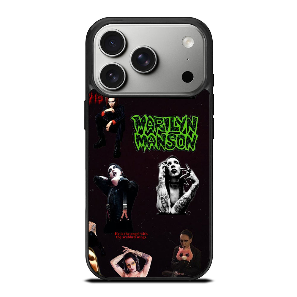 MARILYN MANSON COLLAGE 2 iPhone 17 Pro Case Cover