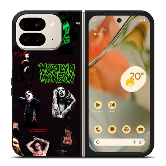 MARILYN MANSON COLLAGE 2 Google Pixel 9 Pro Fold Case Cover