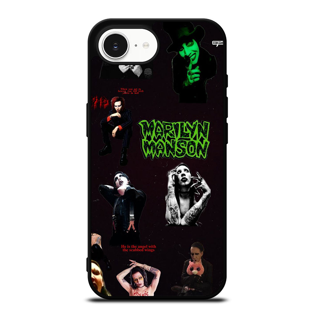 MARILYN MANSON COLLAGE 2 iPhone 16e Case Cover