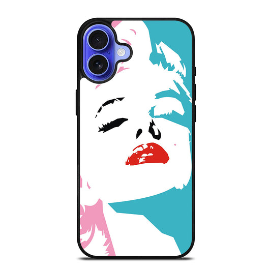 MARILYN MONROE ART 2 iPhone 16 Case Cover