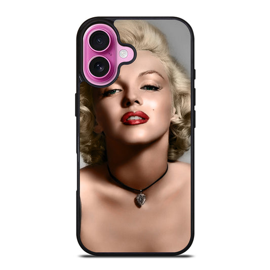 MARILYN MONROE FACE 2 iPhone 16 Plus Case Cover