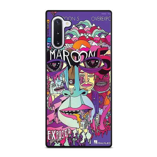 MAROON 5 ART BAND POSTER Samsung Galaxy Note 10 Case Cover