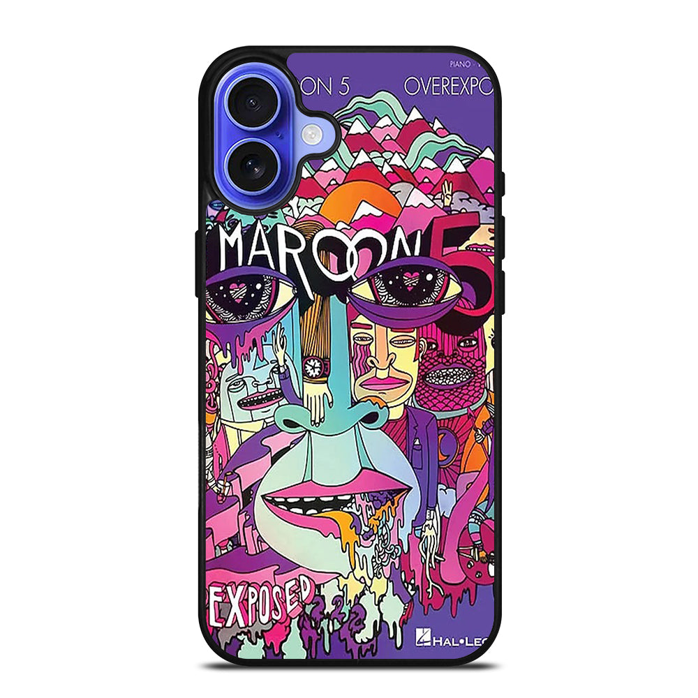 MAROON 5 ART BAND POSTER iPhone 16 Case Cover